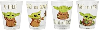 ICUP Star Wars Mandalorian The Child Wisdom Mini Glass 4-Pack