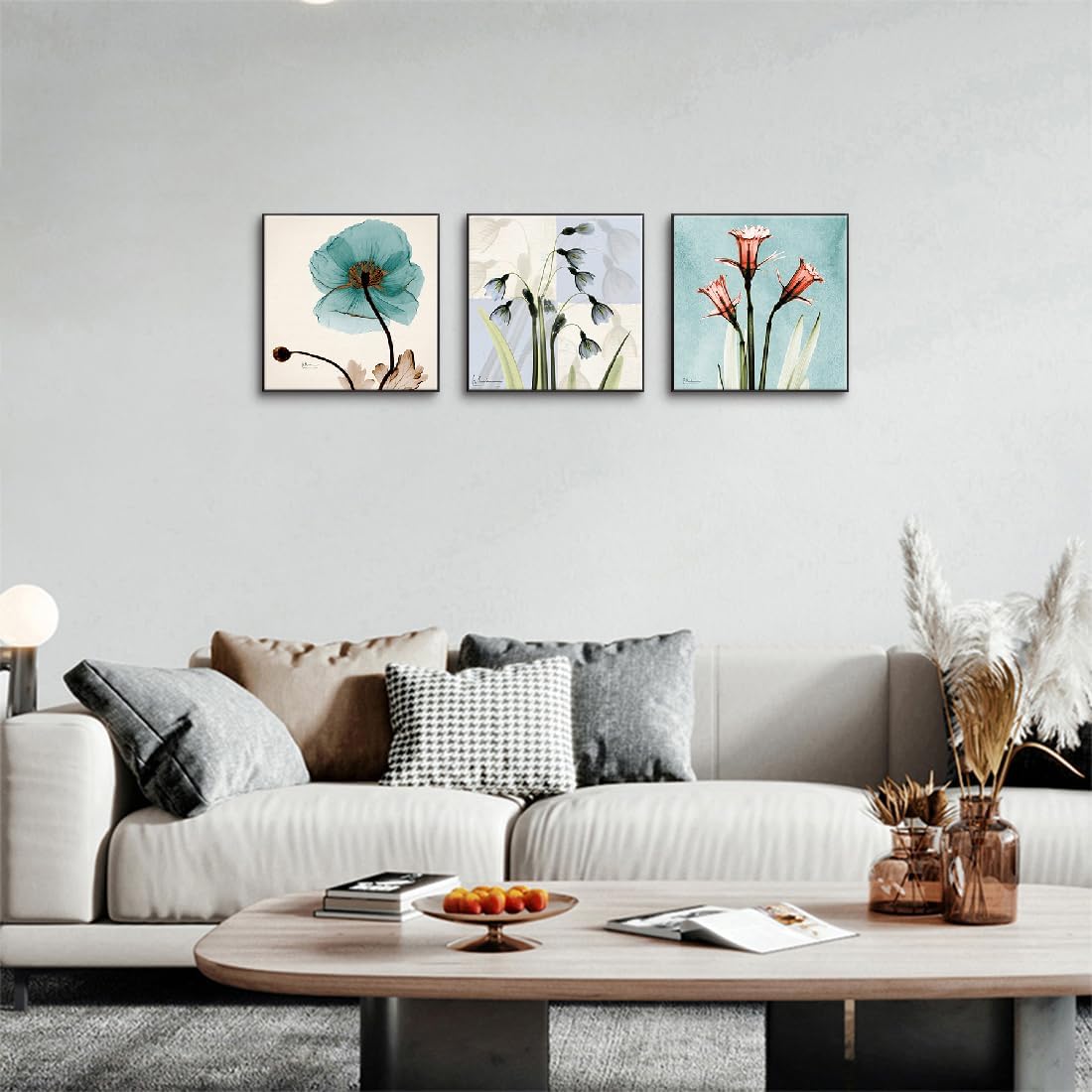 植物 葉 モダン インテリア アート 高級感 パネル レストランホテル 会社 直径30cm 風景 キャンバス 油彩 絵画 壁掛け 室内装飾 おしゃれ 絵画 アートパネル インテリア おしゃれ 壁掛け 北欧 キャンバス