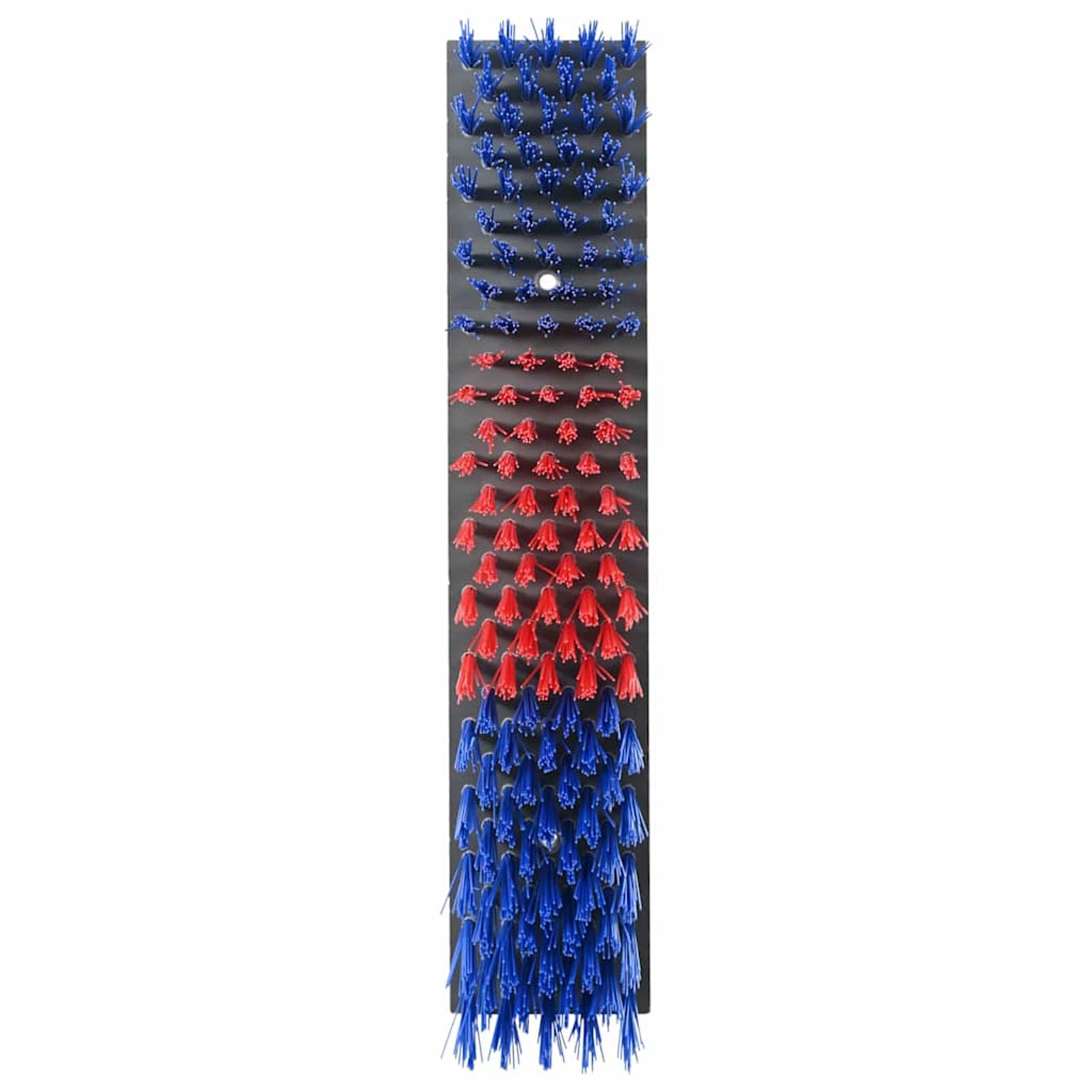 Homgoday Spazzola per Bestiame da Parete, Plastica e Acciaio 50x10x6.5 cm, Rosso e Blu, per Uso Esterno, Assemblaggio Richiesto