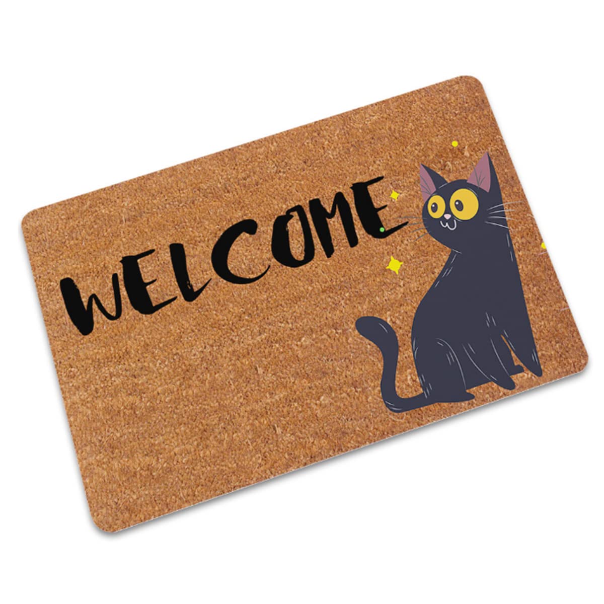 Front Door Mat, U-HOOME Heavy Duty Durable Floor Mats Outside Entrance, 24 x 16" Waterproof Welcome Muddy Mat for Entryway, Patio, Porch, Garage