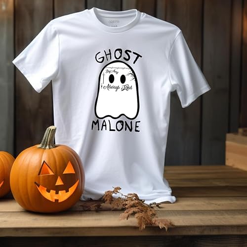Miniatura 7 de Ghost Shirt For Women And Men, Malone Halloween Shirt, Ghoul Face Tshirt, Spooky Halloween Costumes, Fall Christmas Clothes, Always Tired Graphic