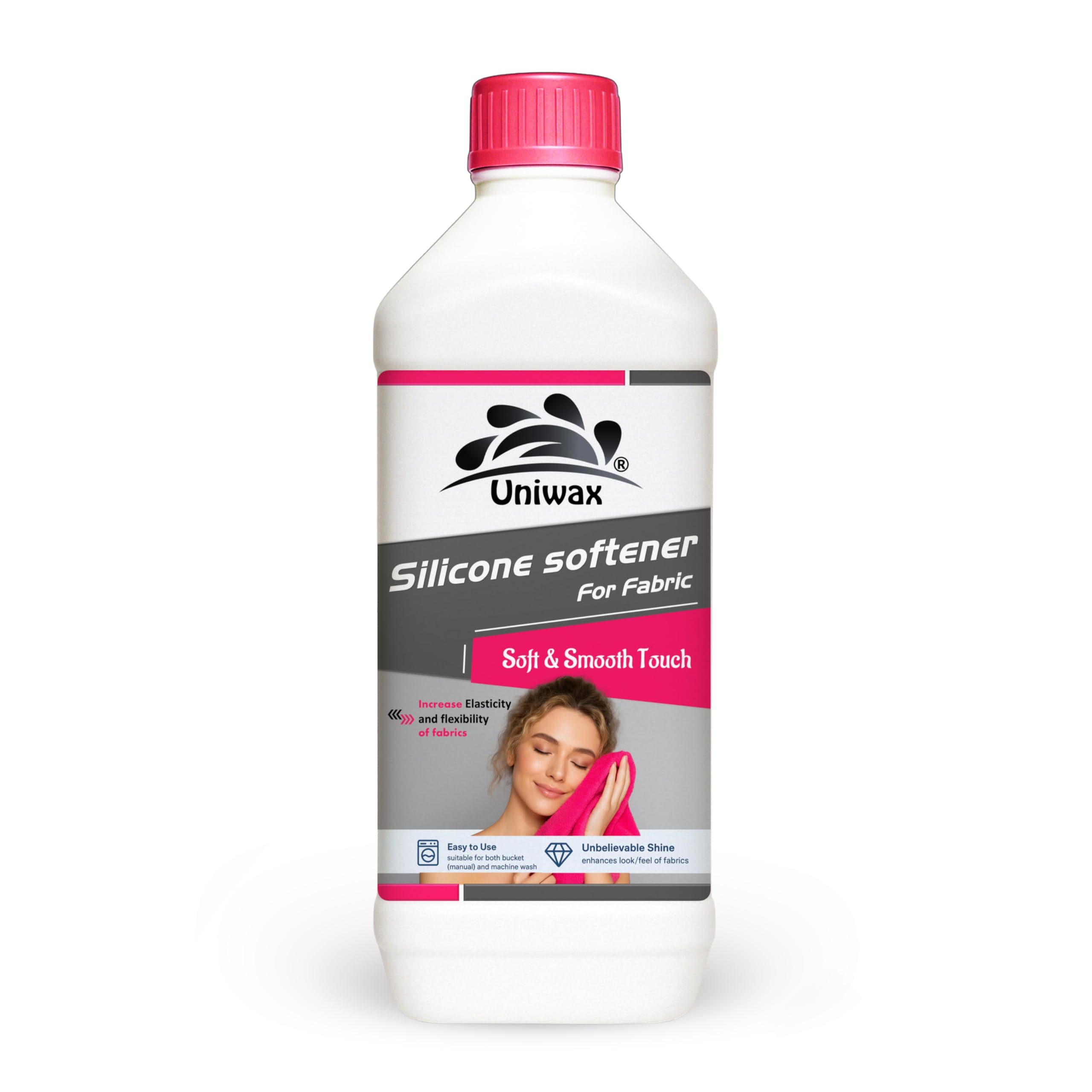 Silicone fabric softener/smooth and shiny fabric finish/long-lasting softness, Reduces ironing effort-image-27