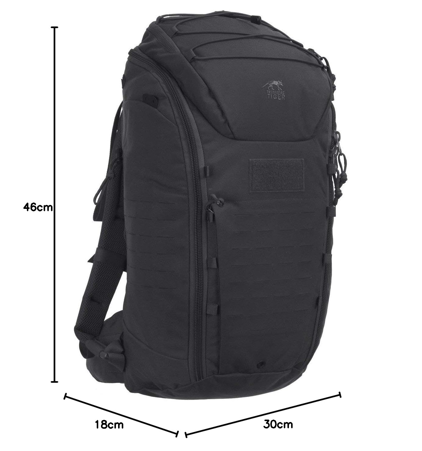 Tasmanian Tiger TT Modular Pack 30 Daypack Wander-Rucksack mit 30 Liter Volumen inkl. Organizer Zusatz-Taschen Set für mehr Ordnung