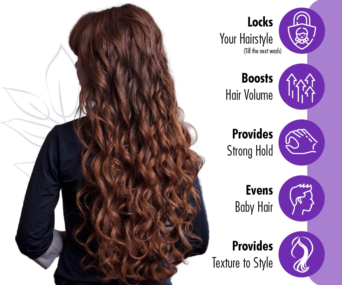 UrbanYog Hair Volumizing Powder Wax strong hold | Matte Finish | 24 hrs hold | 100% natural & safe hair styling powder.