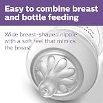 Philips Avent Natural Baby Bottle Newborn Baby Gift Set, SCD838/02, Clear