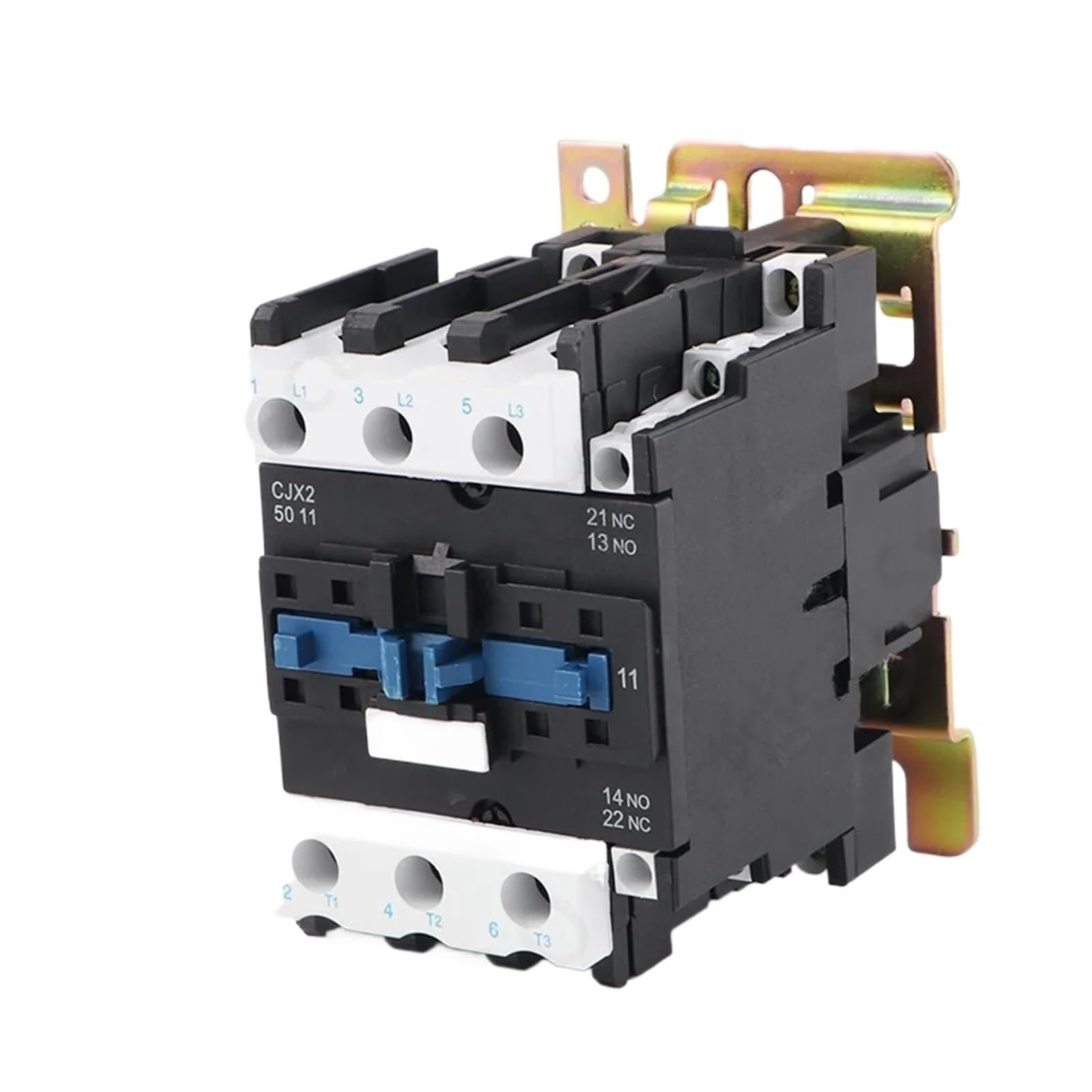 Contactor trifásico de 50A con puntas de plata LC1D duradero