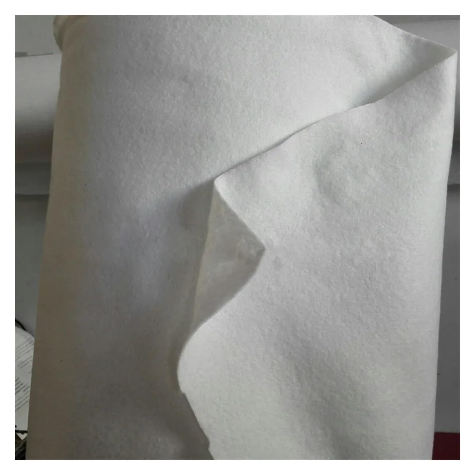 Bügelvlies Stoff 150g Vliesstoff-Einlagestoff, Baumwollwatte, Patchwork, Polyester, doppelseitiges Nähfutter for Handtaschen, DIY-Versorgung(150g 300x100cm)