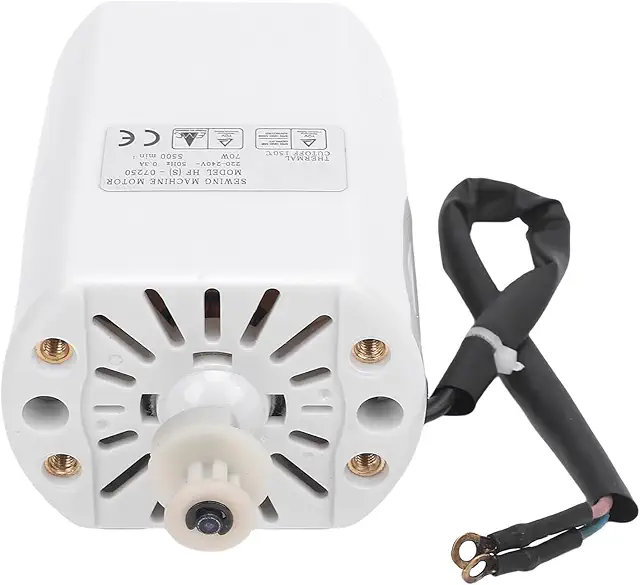 Motor para Máquina de Coser 70W 5500 RPM Multifunción Compatible