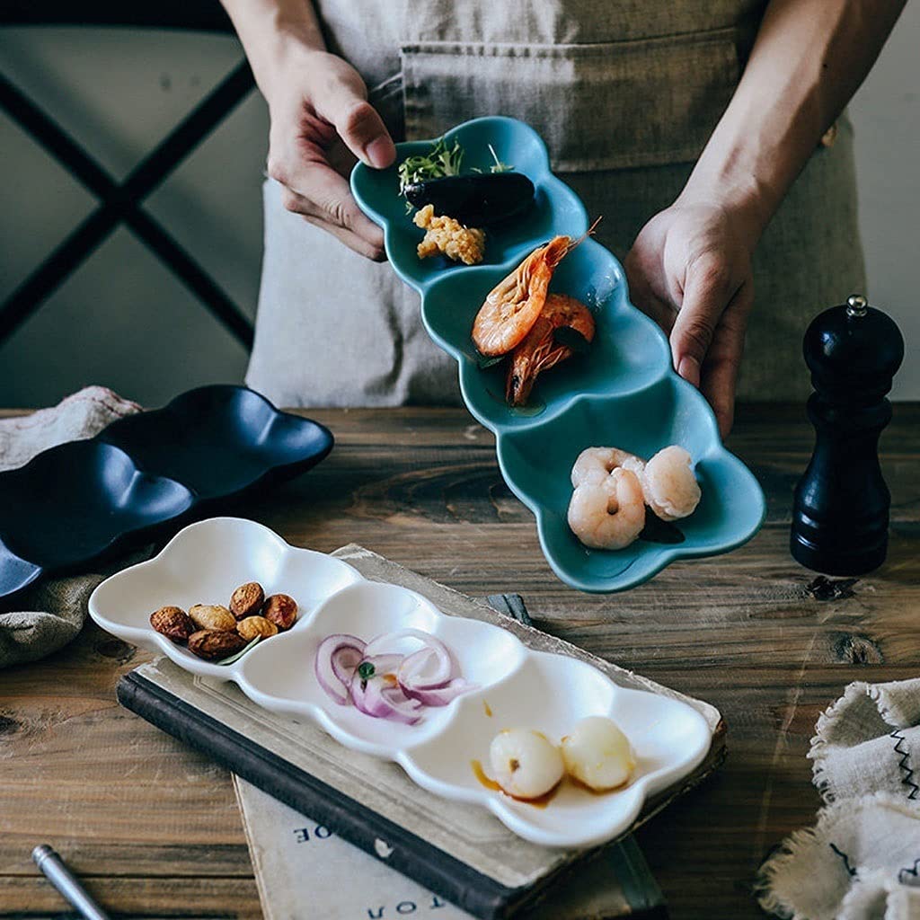 Set di 3 ciotole per salsa di soia, ketchup e condimenti, perfetto per antipasti per cucina e ristorante