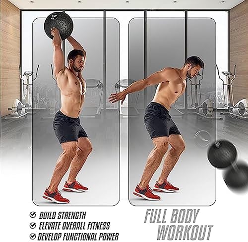 Miniatura 6 de Yes4All Slam Balls, 10-40lb Weighted Ball Weight, Durable PVC Sand Filled Workout Dynamic Slam Ball for Core Strengthen