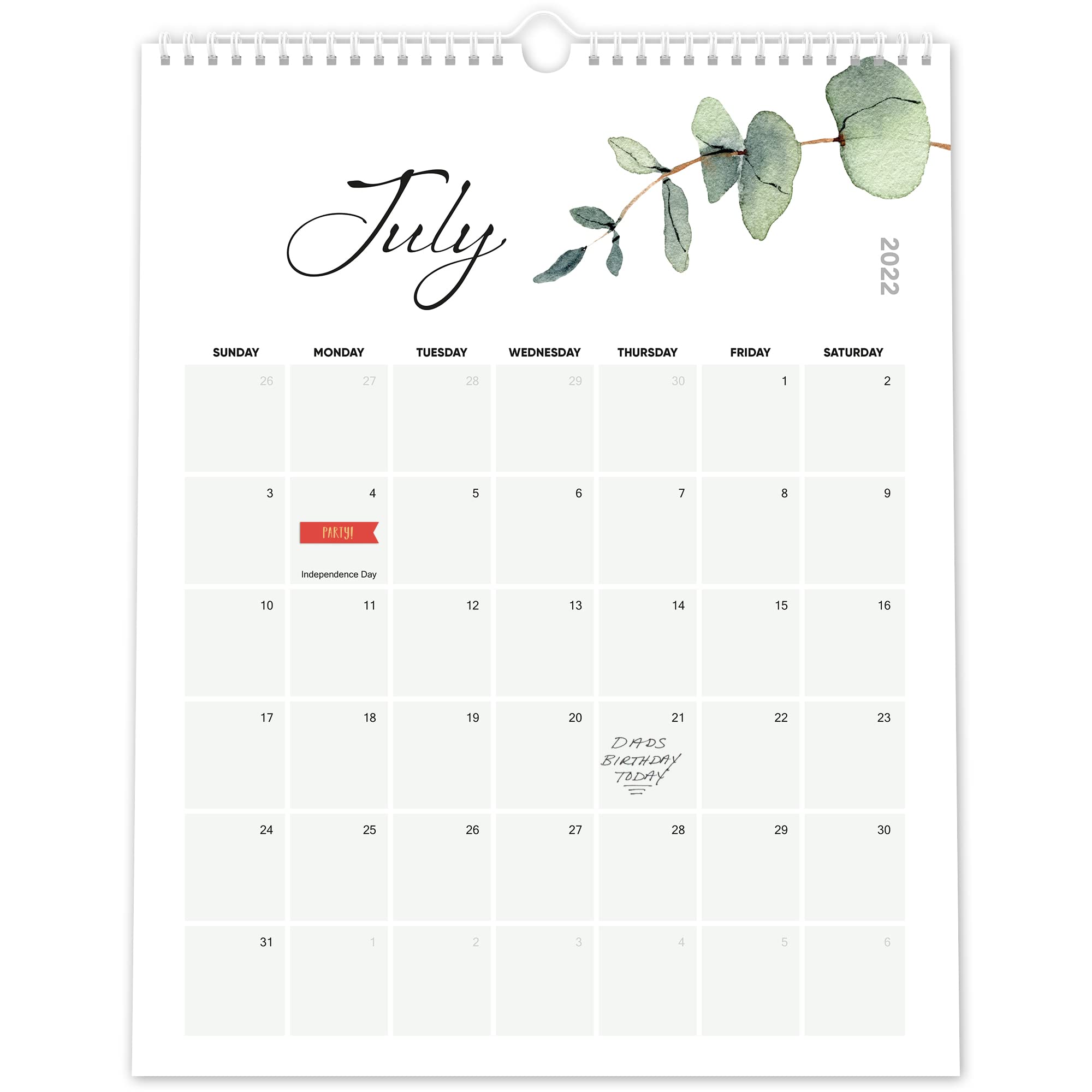 Buy Aesthetic Vertical Greenery Wall Calendar Runs From June 2022 Buy Aesthetic Vertical Greenery Wall Calendar Runs From June 2022