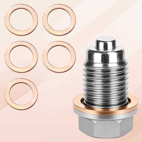 Bouchon de Vidange Magnétique M12x1,75, Vis de Carter d'Hu TIHNY