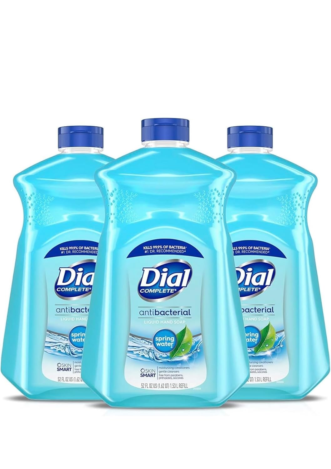 42% Off - Dial Antibacterial Defense Liquid Hand Soap + Aloe, Spring Water Scent, 52 Fl Oz