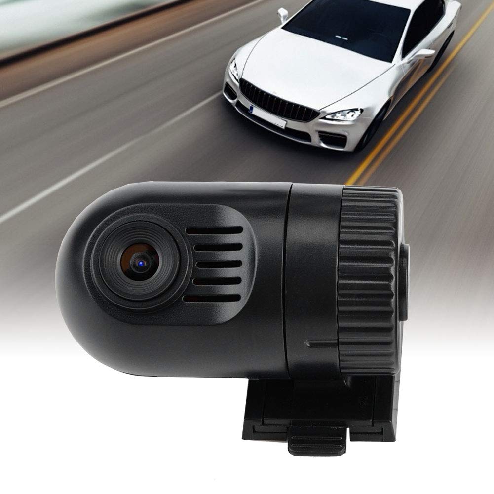 Car Dash Car, KIMISS DVR Multifunzione per Auto Dashcam 1080P Full HD Registratore per Auto Registrazione in Loop Rilevazione Movimento Telecamera per Cruscotto