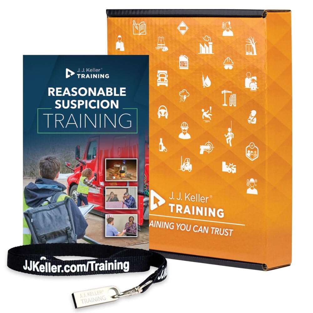 Reasonable Suspicion Training Kit, English & Spanish, Understand Alcohol Misuse & Drug Use, J. J. Keller & Associates, Inc.