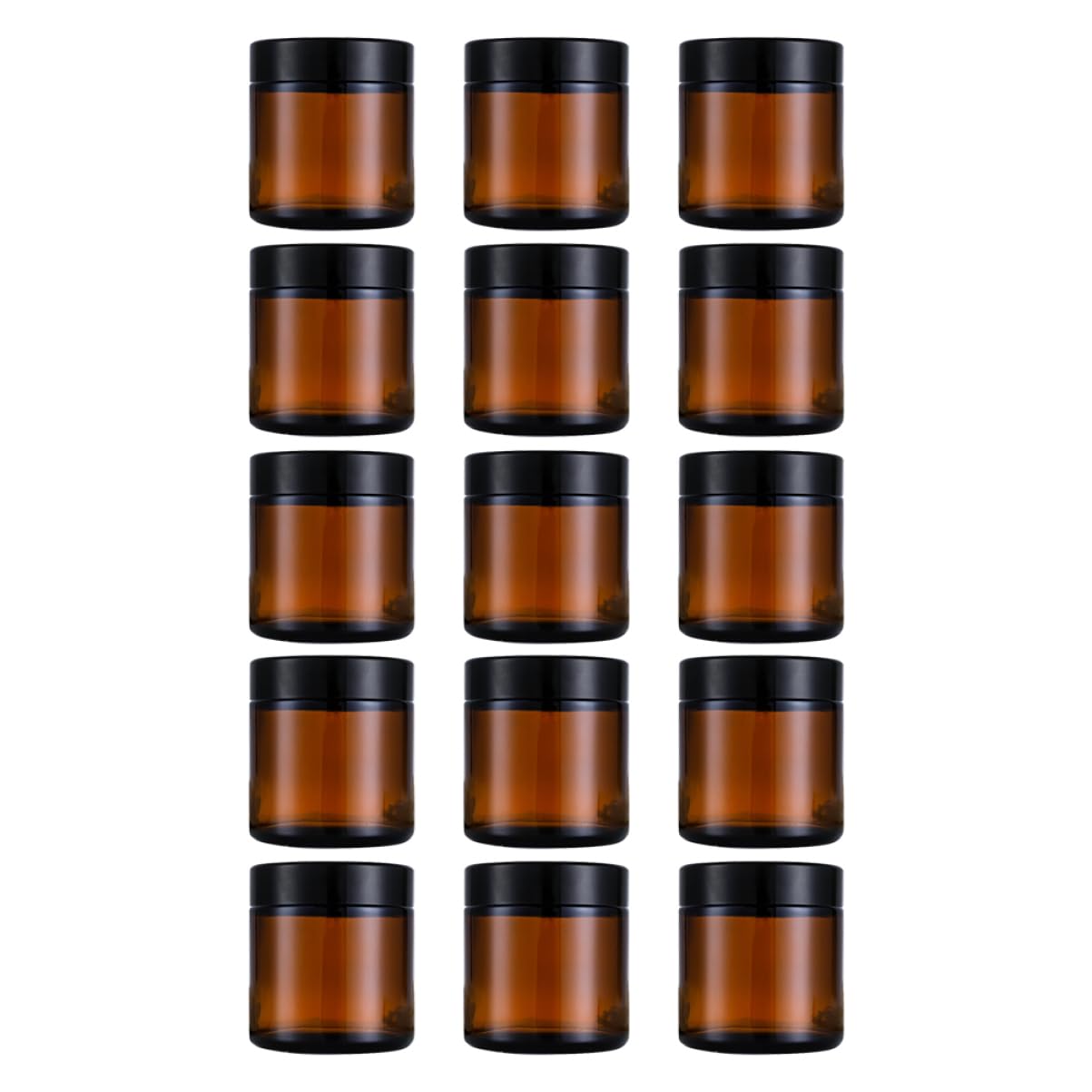 Beaupretty 15piezas Botellas De Cosméticos Rellenable Frasco Para Cosméticos Práctico Portamuestras De Caja Unidades Para Viajeros y Uso Diario