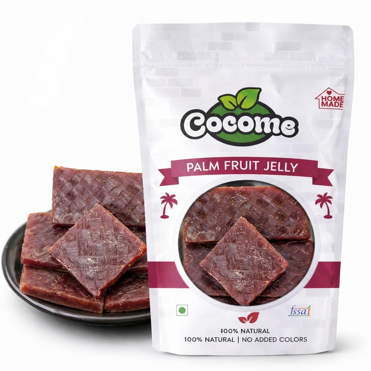 COCOME - Palm Fruit Jelly 1 Kg | Palmyra Jelly | Thaati Thandra |Thaati chapa | Natural & Delicious Tropical Snack (Vitamins B and C, iron, zinc, Calcium, Potassium)-image-19