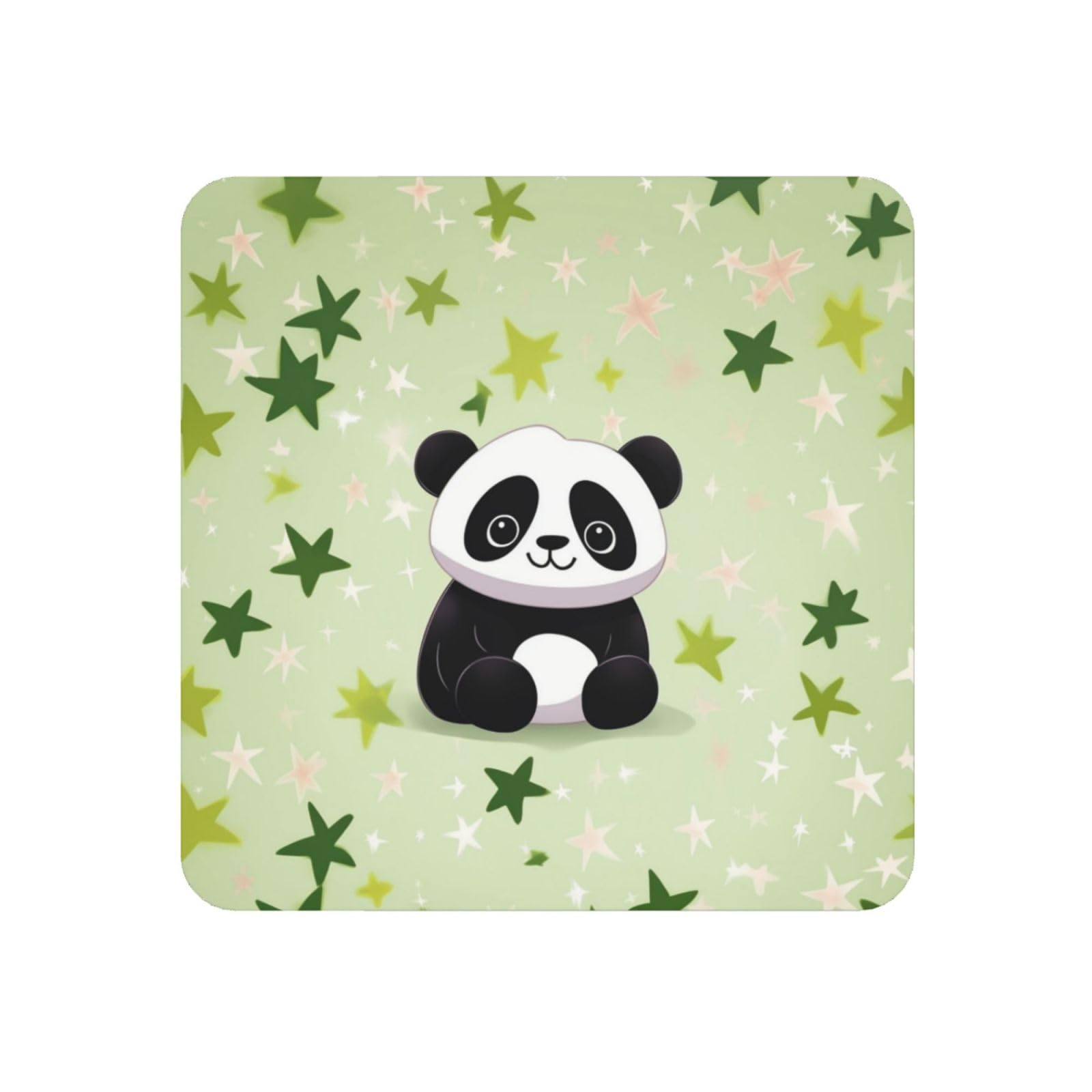 Cute Panda Bamboo Star Fridge Magnets Small Strong Refrigerator Magnets Cute Decorative Magnets Fridge Sticker Office Magnets for Fridge, Whiteboard, Kitchen Accessories