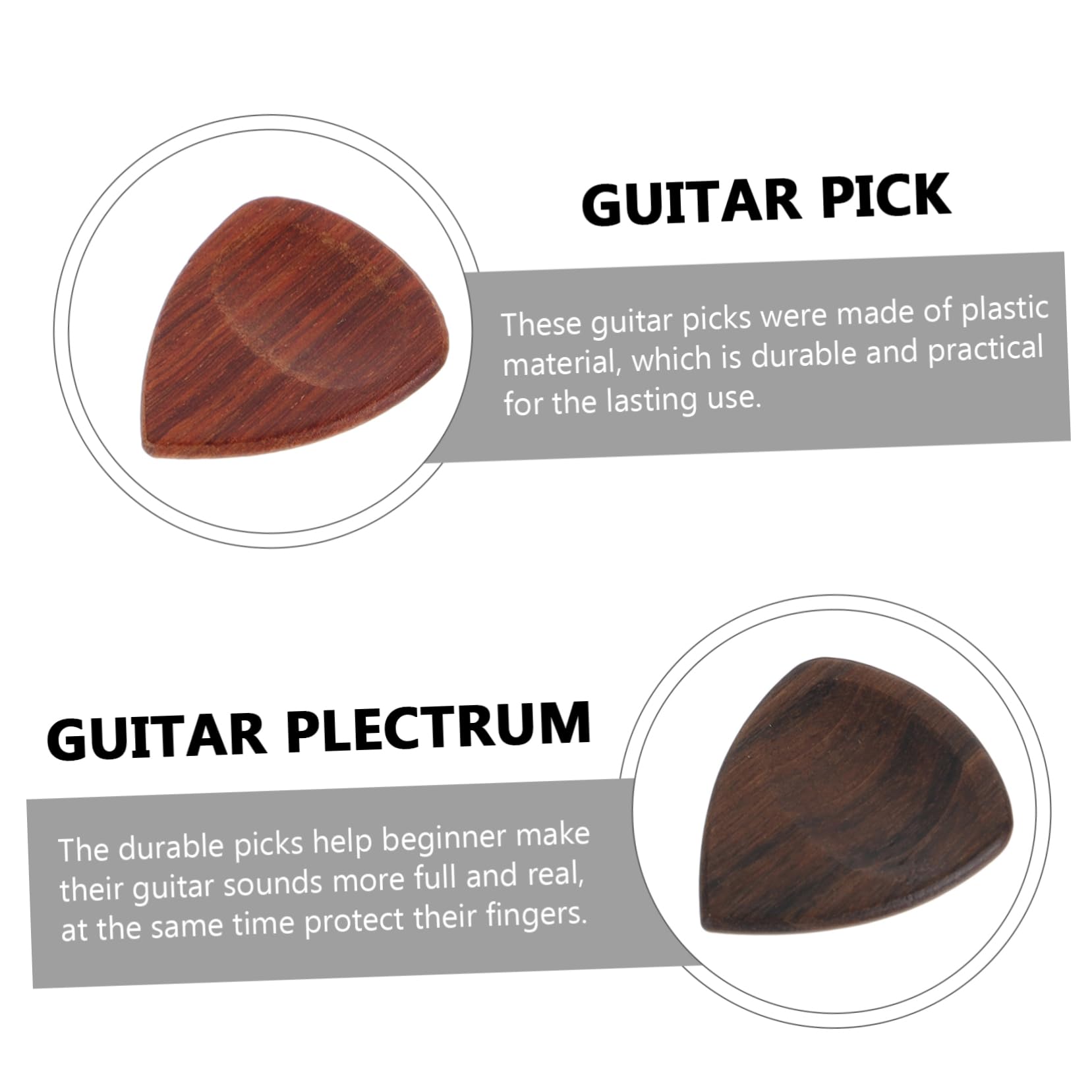 ifundom 20pezzi Plettri Per Chitarra Triangolari Picks Per Chitarra Elettrica e Plettri Per Musicisti