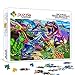 Mini puzzle per adulti Dinosauri da 1000 pezzi - Puzzle di animali preistorici per adulti Bambini - Giocattoli educativi Gioco divertente regalo fai-da-te. 38 * 26 cm