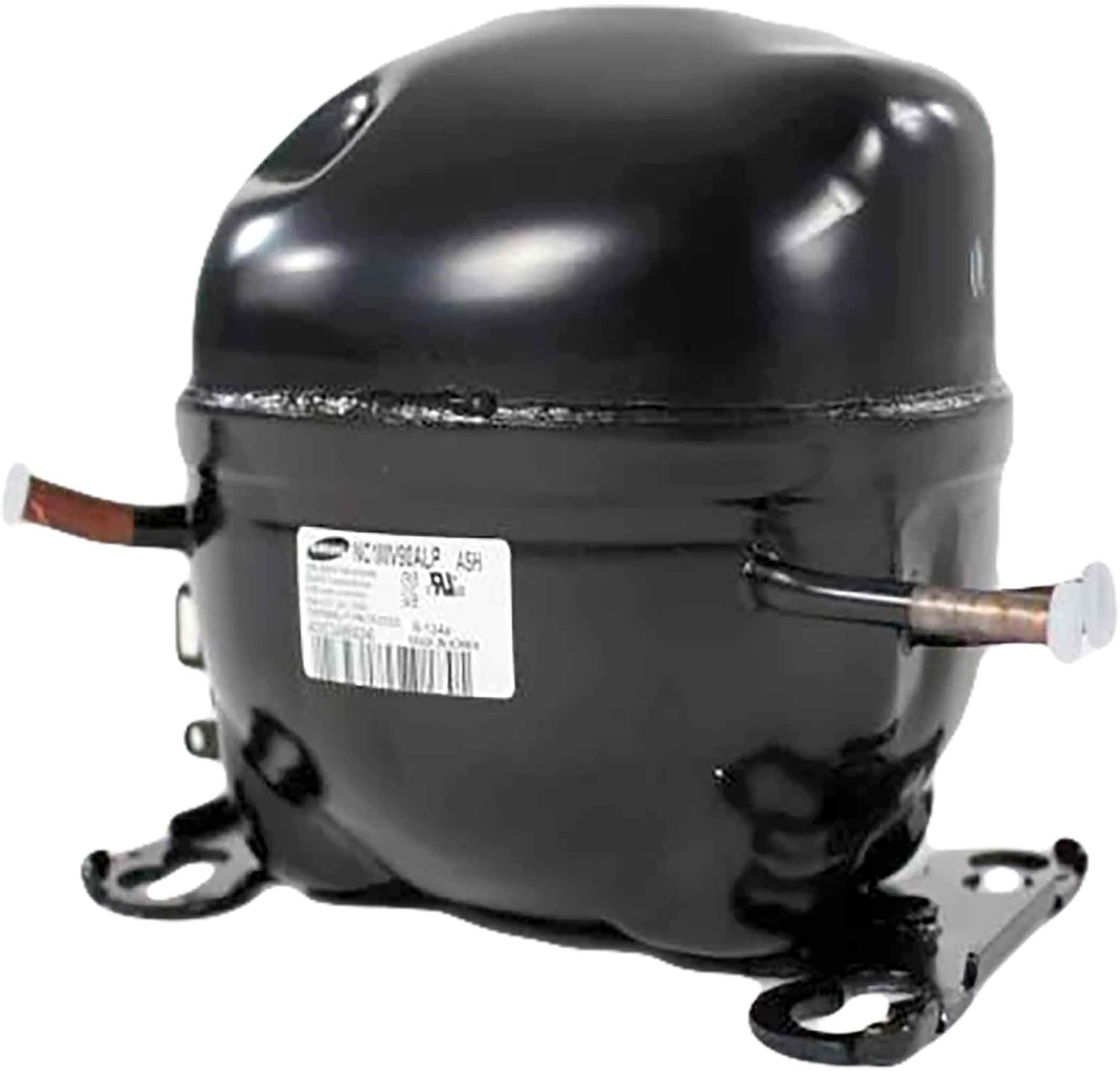 Samsung NC1MV90ALP/ASH Refrigerator Compressor, R-134A (Replaces: NC1MV90ALP/E01, NC1MV90ALP/SM1, NC1MV90ALP/SM3)