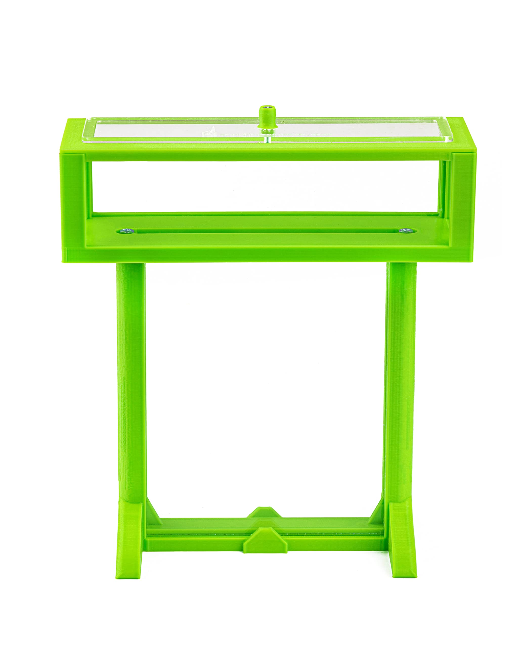 AntHouse - Fourmilière Naturelle en Sable | Kit T 3D 15x15x1,5 cm Vert | Fourmis Incluses