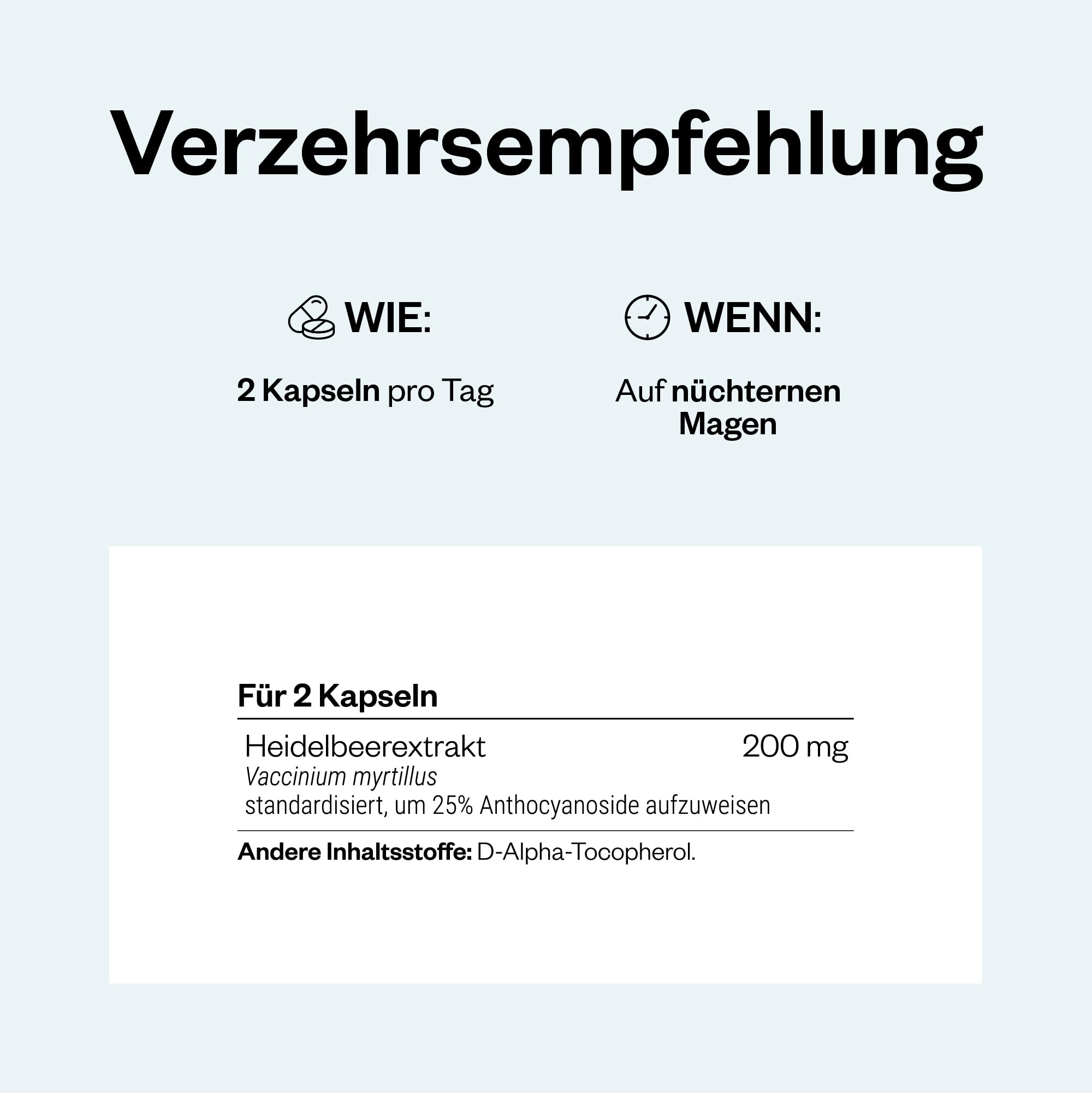 Bilberry Extract - Heidelbeerextrakt - Augengesundheit - Standardisiert auf 25% Anthocyane - Unterstützt die Gefäßgesundheit - Antioxidans - Vegan - Glutenfrei - SuperSmart