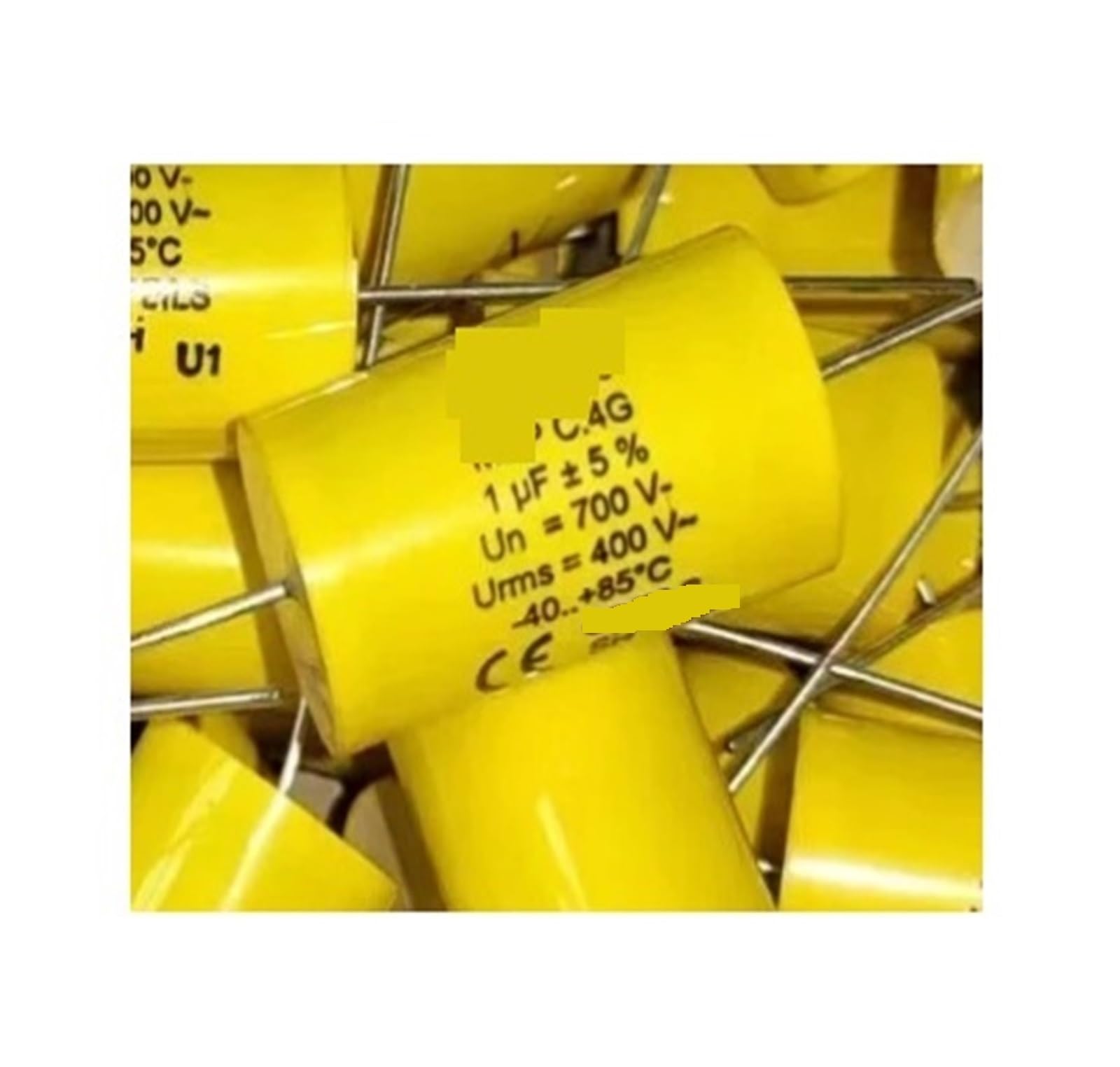 Condensateur C4GAJUC4100AA0J 1UF pour filtrage de courant industriel