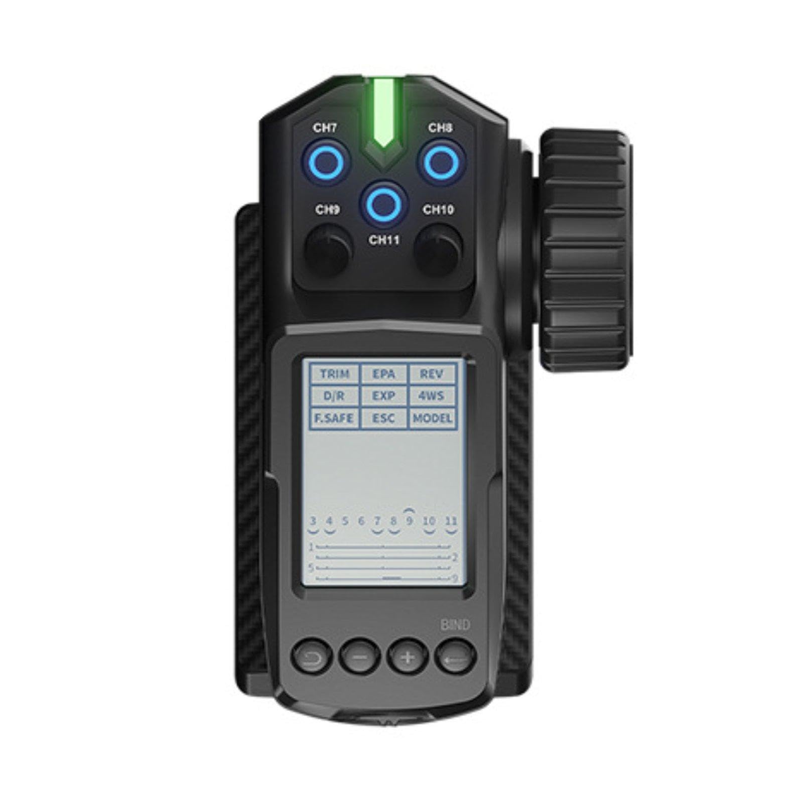 Colcolo Radiocomando a 2,4 GHz a 11 canali per Auto e Barche radiocomandate, Ideale per hobbisti Professionisti, con Elevate Prestazioni e Ricevitore Incluso.