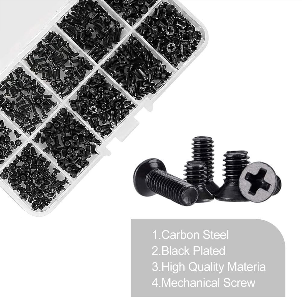 20 Viti A Molla M2,5 X 9 Mm, Per Scheda Grafica GPU, Viti Per - Foto 11