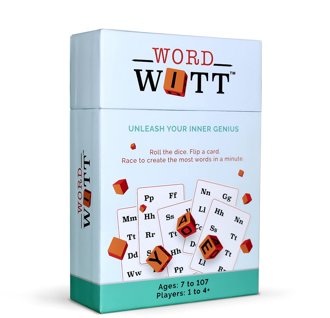 Word WITT The Fast, Fun Dice Game for The Entire Family Roll The
