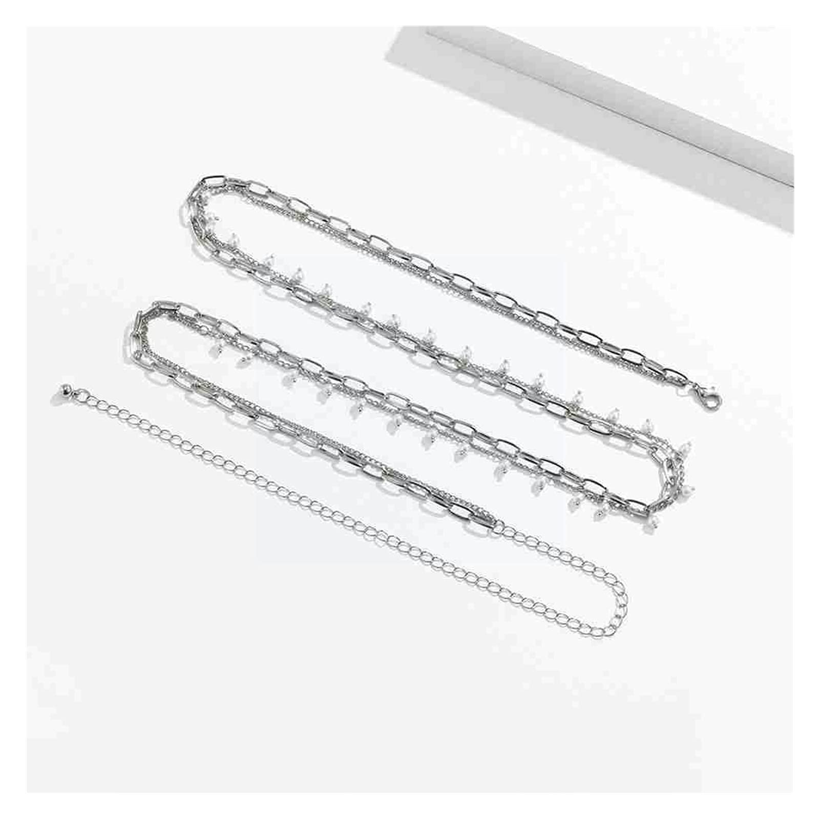 Body Chain Damen Kette - Goldfarbene einfache Strandkette mit Kreuzband für Taille und Bauch - Schwarze Harnaskette - Edler Schmuck für Damen - Accessoires