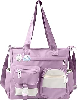 Women's Messenger Bag - Professional Crossbody Work Satchel Stylish Office Purse for Business Travel & Commuting