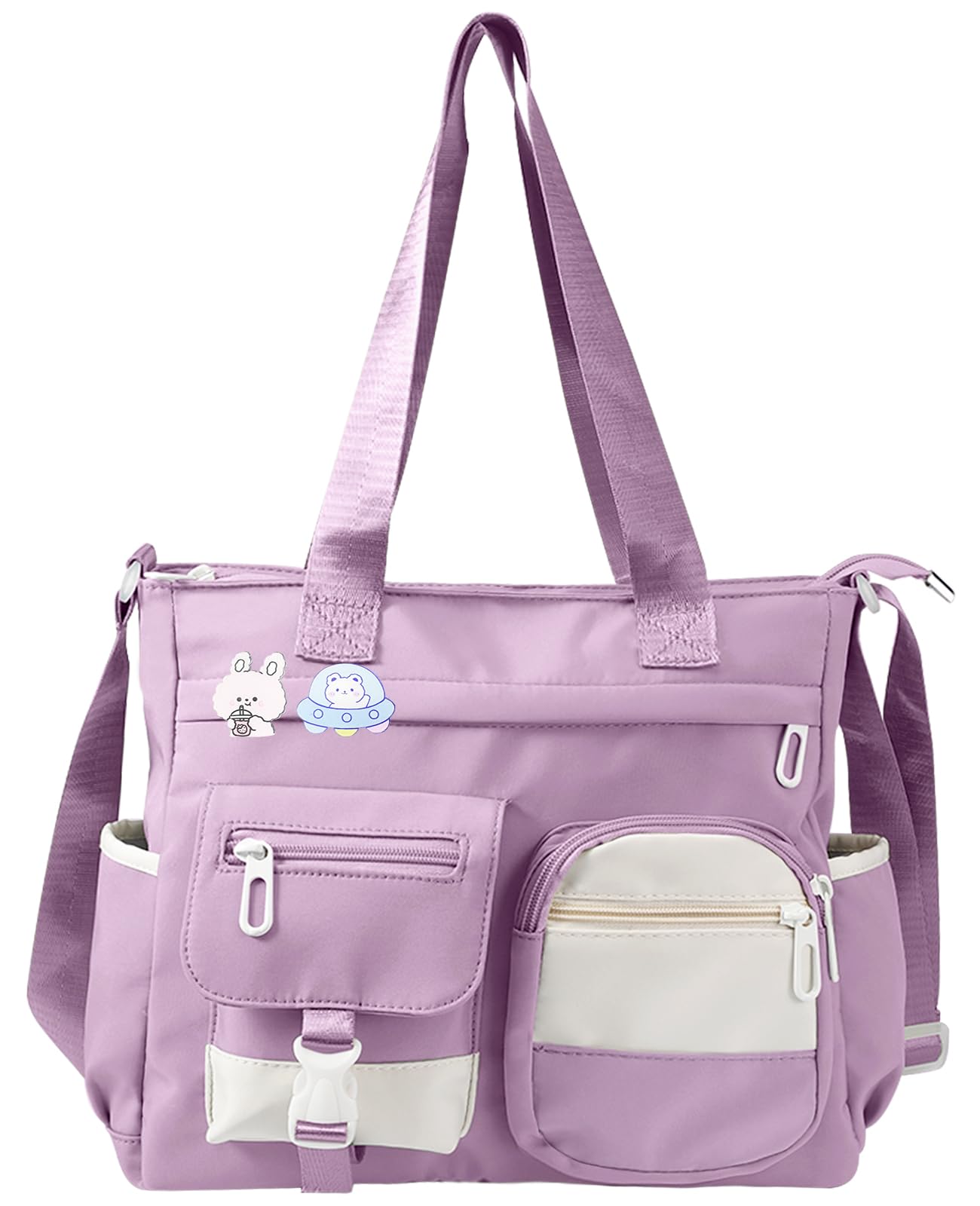 Women's Messenger Bag - Professional Crossbody Work Satchel Stylish Office Purse for Business Travel & Commuting