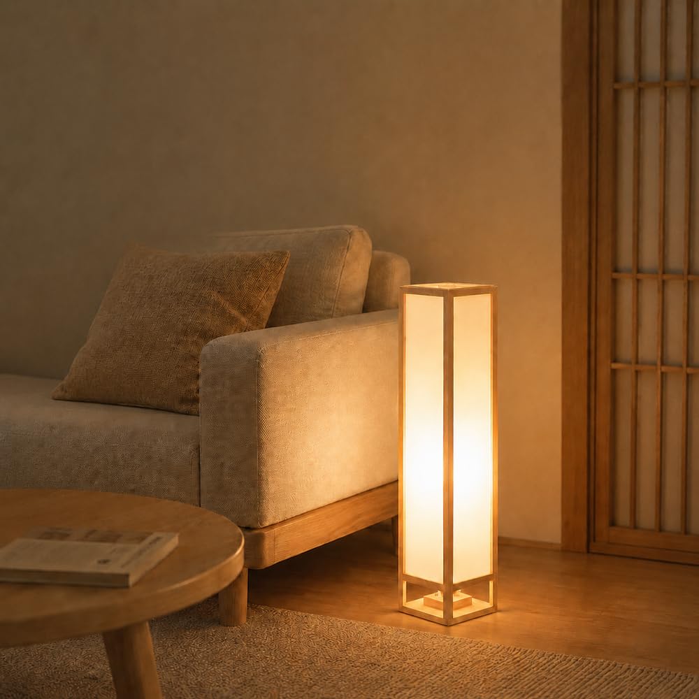 Wylolik Multicolor Wabi-Sabi Floor Lamp, Acrylic Floor Lamp, 3-Color Standing Lamp