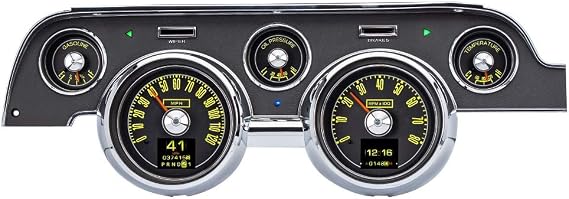Dakota Digital RTX Instrument System Compatible with 1967-68 Ford Mustang