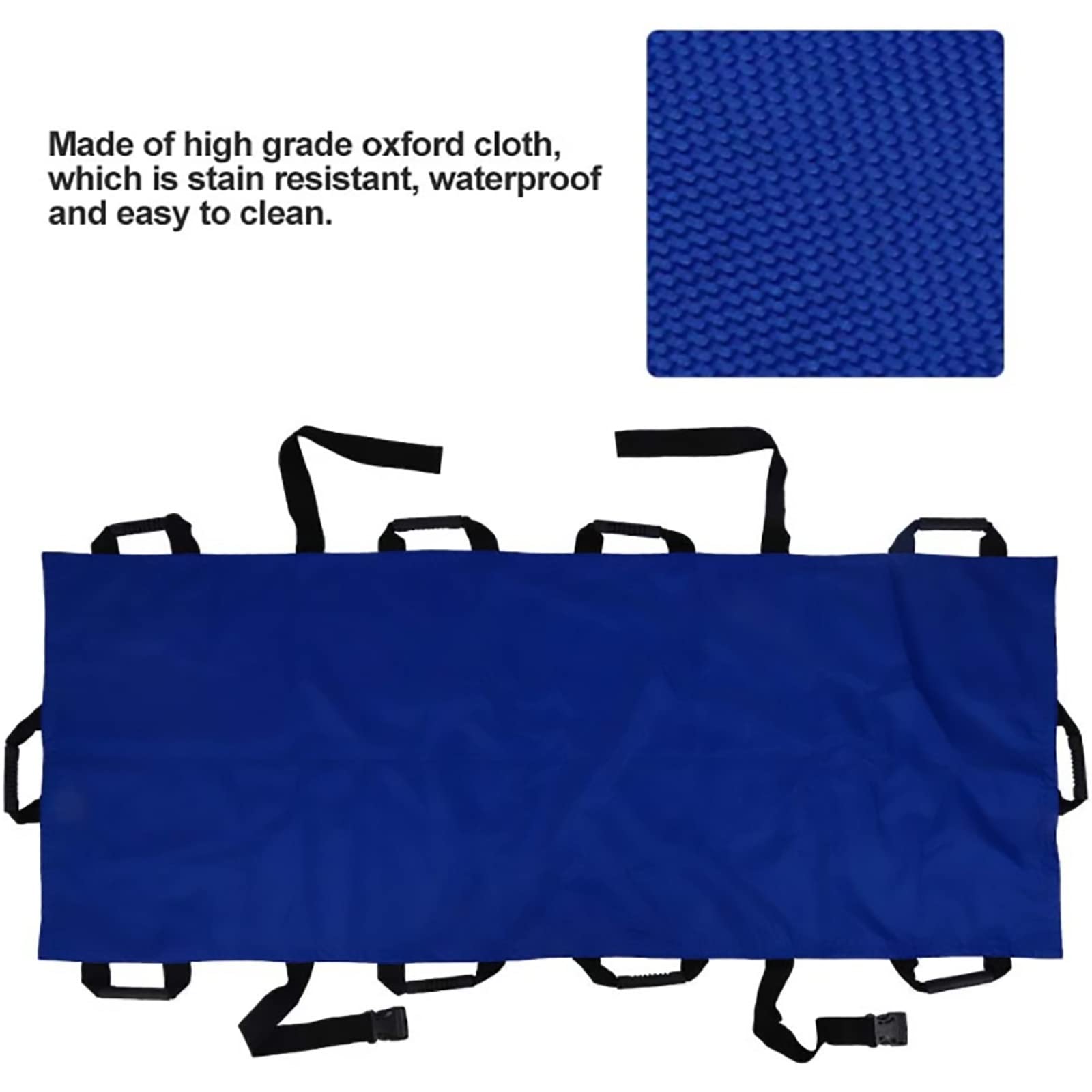 Barella pieghevole portatile con morbido tessuto Oxford, design leggero e maniglie facili da impugnare per un sollevamento sicuro, perfetto per scale e uso di emergenza