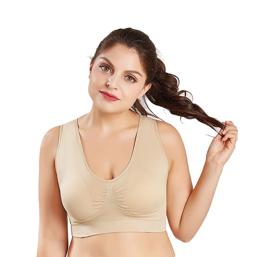 Soutien-gorge push-up grande taille 6XL soulagement du dos et maintien sans fil