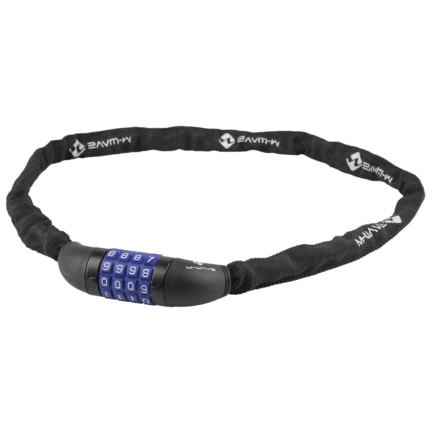 M-Wave Unisex Adult D 3, 5.9 Combination chain lock - black,