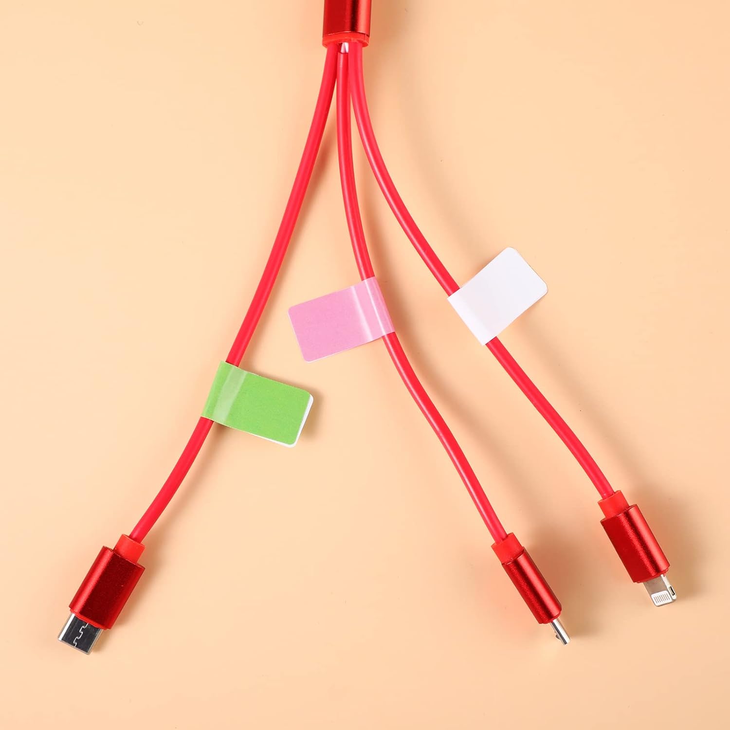 Tallew 2800Pieces 10 Color Coding Labels Rectangle Colored Stickers Assorted Removable Stickers for Classrooms Offices Labeling Marking(0.5" X 1.77") - Image 5