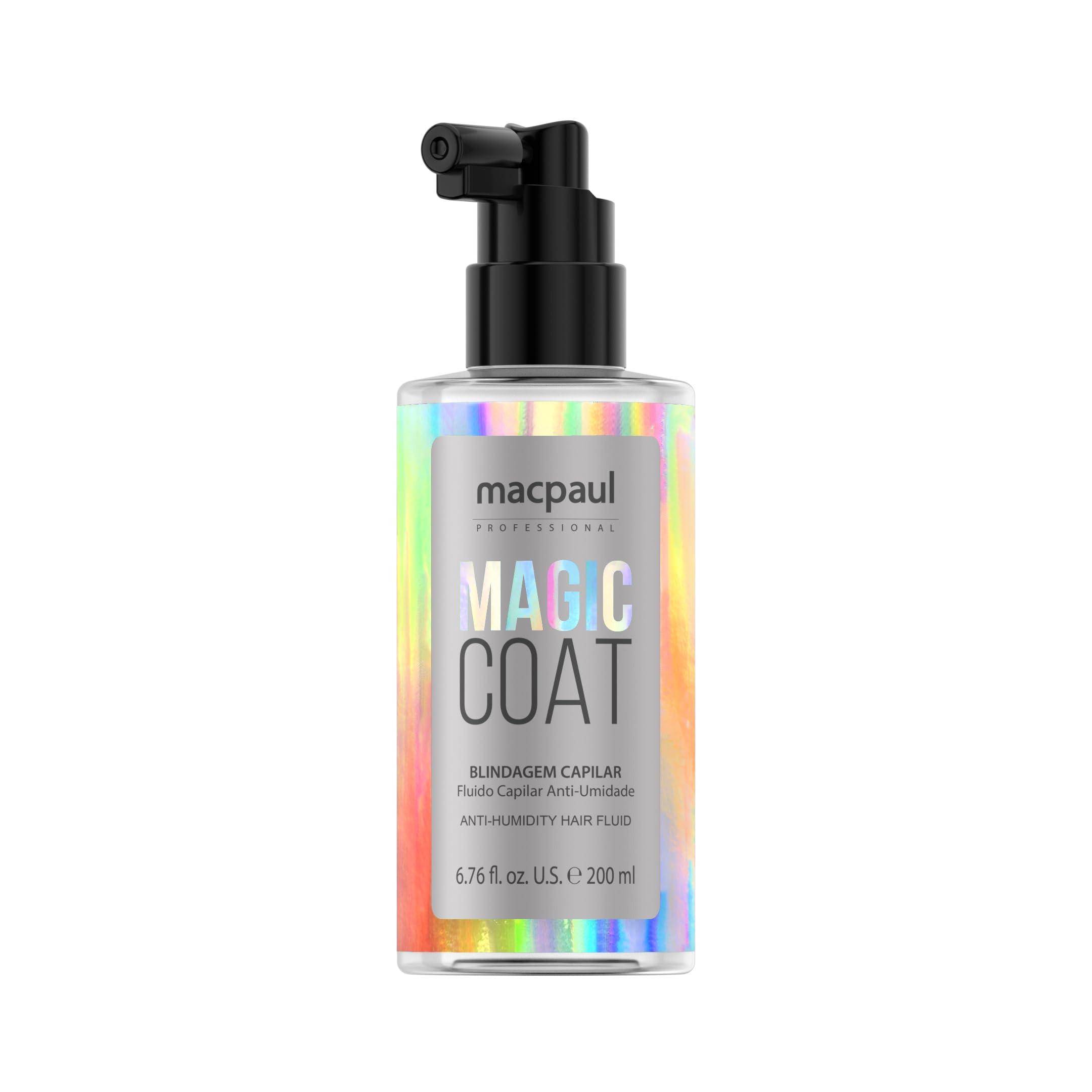 MACPAUL Extra Strength Magic Coat,Spray Keep Your Hair Frizz-Free and Shiny No Matter the Weather with Anti-Frizz Spray,anti humidity moisturizing glassy smooth Protects Hair from Heat Damage (200 ml)