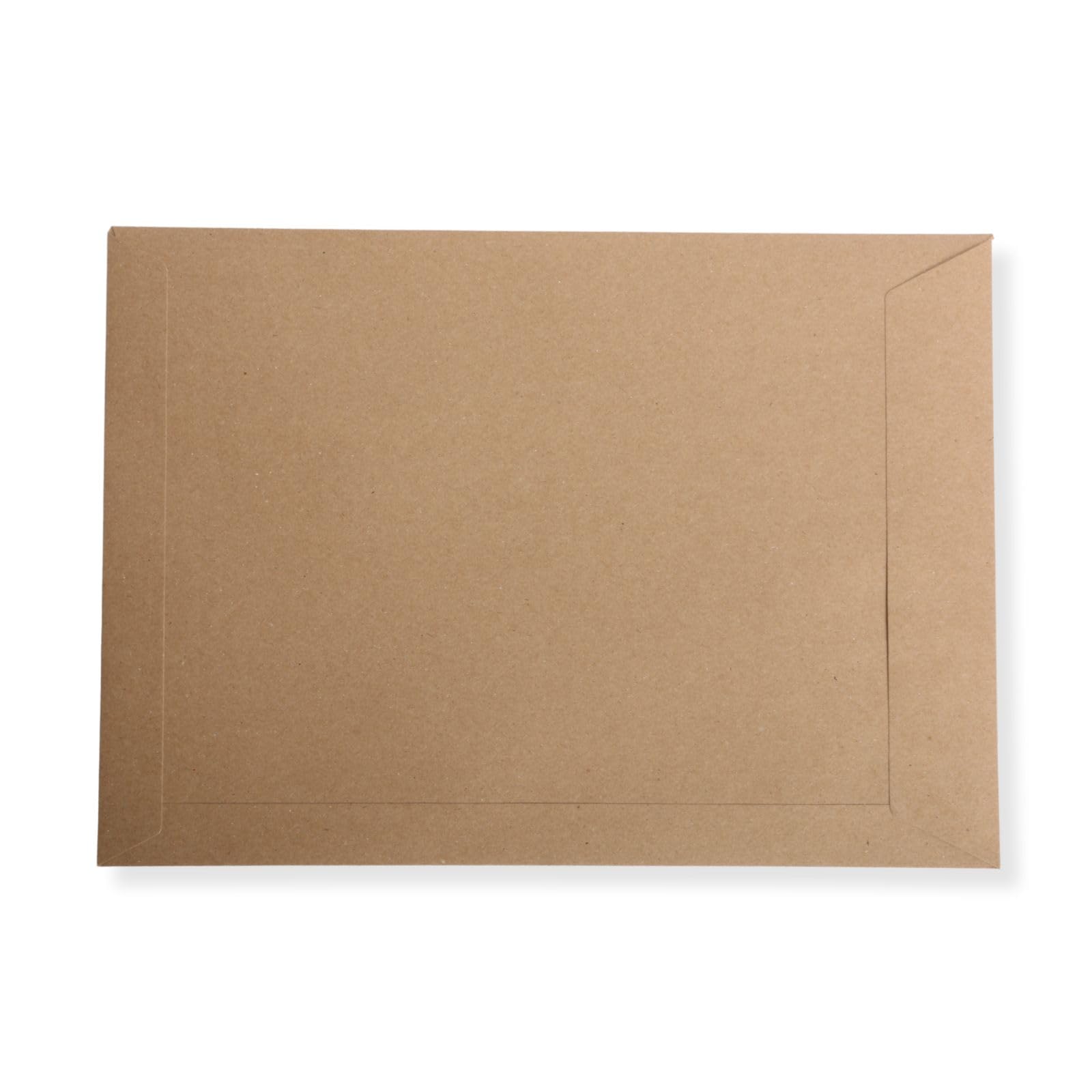 500 St. Versandtaschen extra stark 120 gr. DIN A4 C4 braun mit Fenster Kuvert Haftklebend Briefumschläge HK