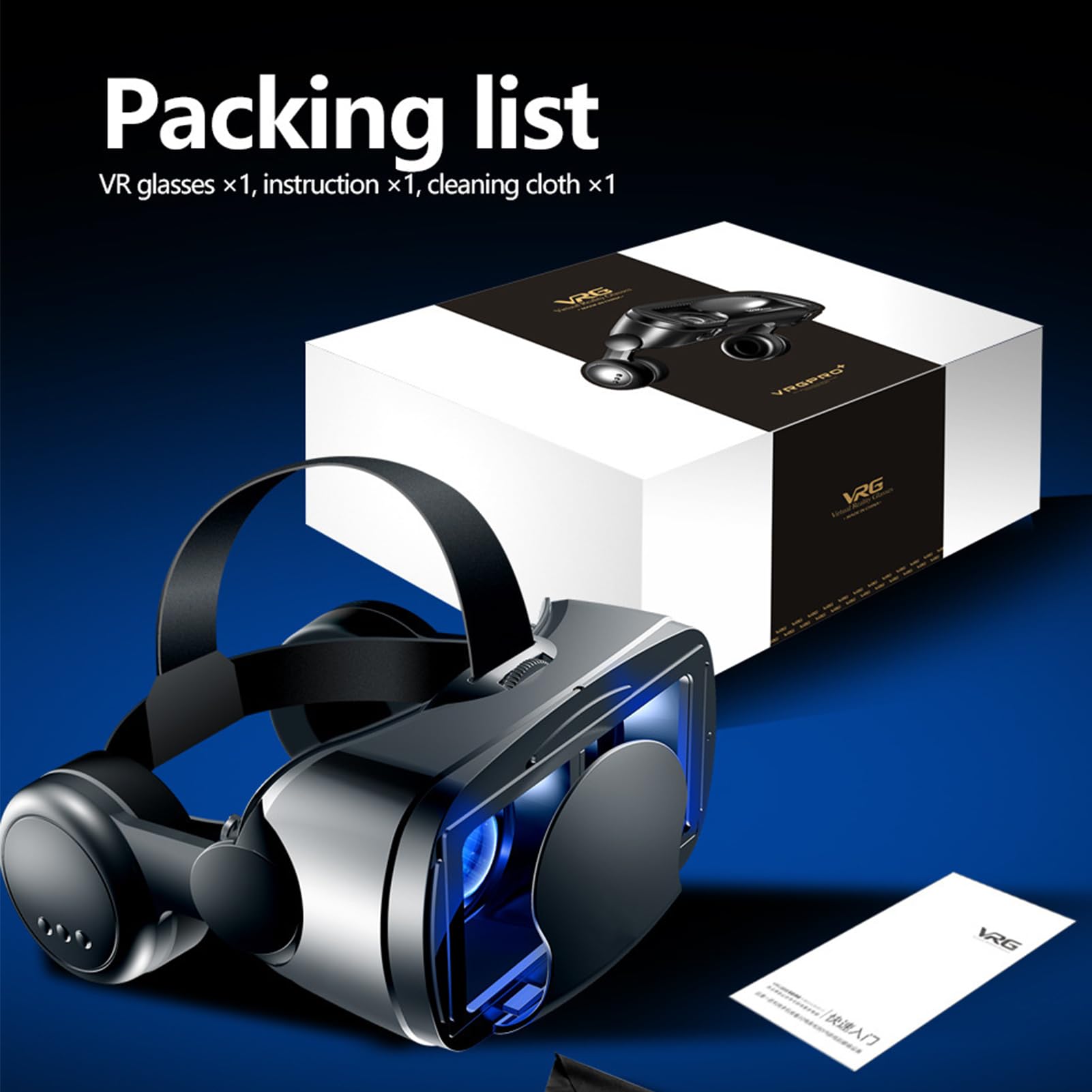 Pro 3D VR Cuffie Blue Light Eye Protection per Telefono Cellulare