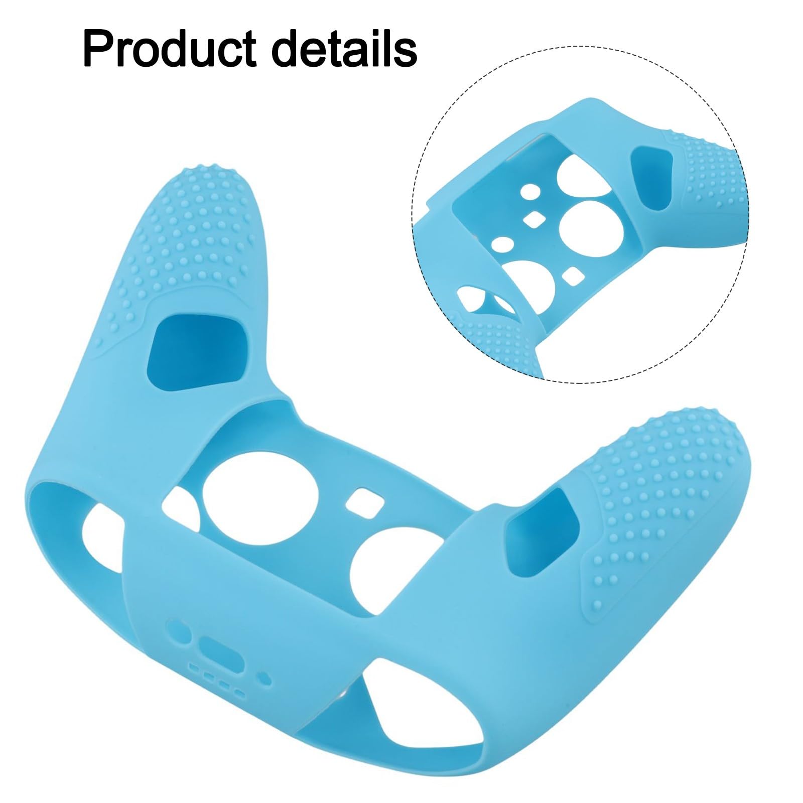 Copertura per controller in silicone Switch2 per Pro, impugnatura antiscivolo con aperture precise, design a dissipazione del calore, confezione da 3 (nero/blu/rosso)