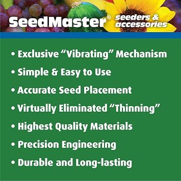 آلة البذر اليدوية الاهتزازية Seedmaster 3075CS Rapli Clip