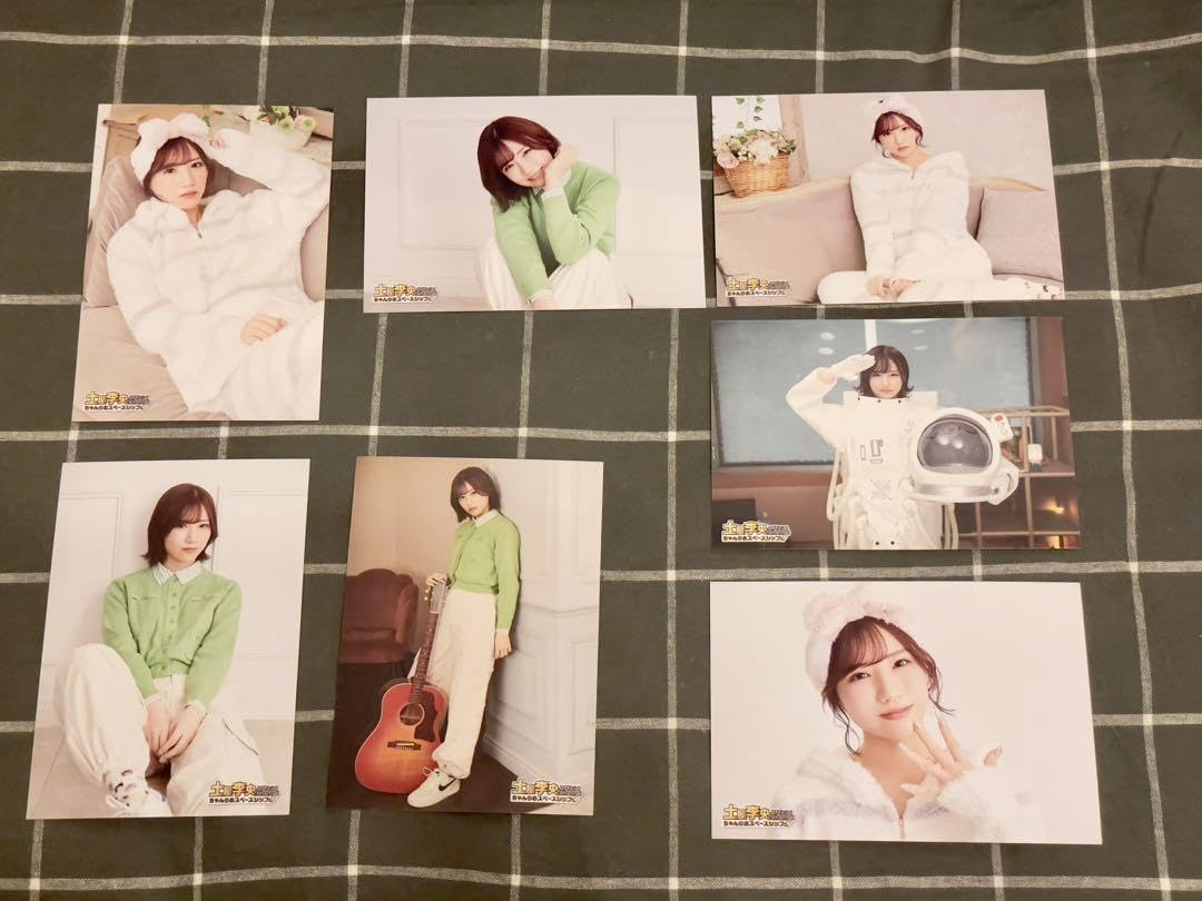 Amazon.co.jp: 土屋李央 ちゃんりおスペースシップ ブロマイド 7種  