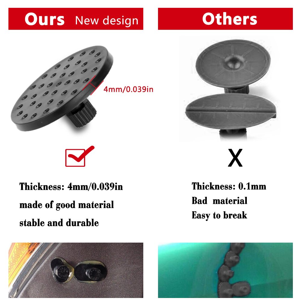 Gliston Auto Dent Puller Kit Adjustable Golden Dent Remover Tools Paintless Dent Repair Kit