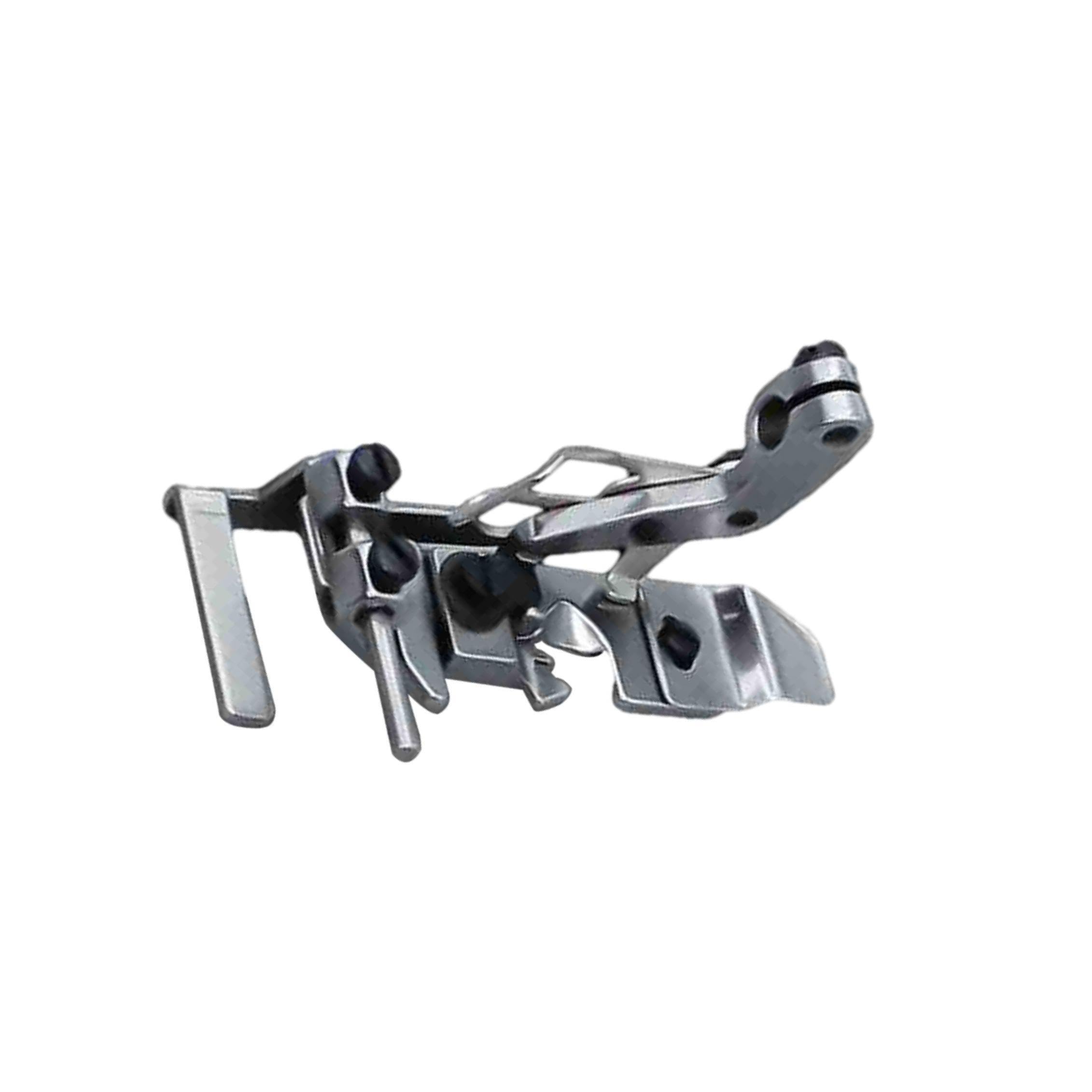 CYDZSRA Industrial Overlock Sewing Machine Presser Foot With Edge Guide Precise Professional Sewing Projects And Tool Replacement Accessories 4 Thread Steel, for 988 and 800EX
