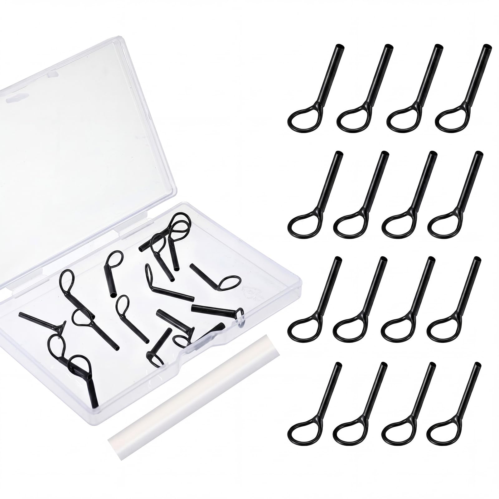 st croix fly rod tip replacement VercanMonth Fishing Repair Kit 16 Pcs Tip Tops (4, 4.5, 5, 5.5) with 2 Glue Sticks, Metal Tips Portable Fishing Pole Repair Set for Fly Rods Model:FTH400LPHS N4:CUSTOMERAPPRECIATION28% 60s Black Fishnet Mini anglers can rest assured