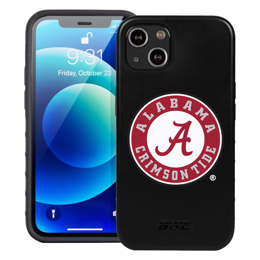 Guard Dog Case Compatible with iPhone 14 - Military Grade - Rugged Two Piece Protection - Collegiate Licensed - Alabama Crimson Tide - Logo